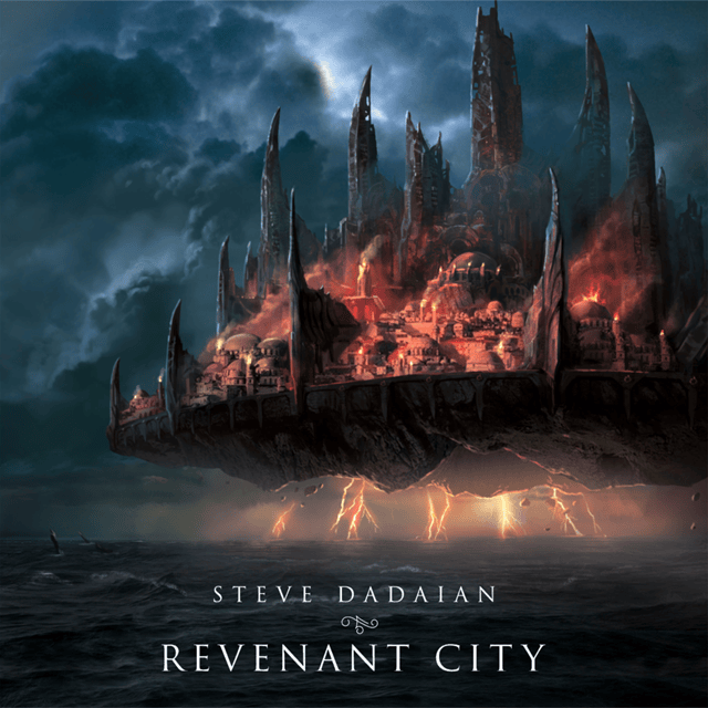 Steve Dadaian estrena «Malefic Visions» de su nuevo álbum «Revenant City» con Jordan Rudess, Marco Minnemann y Redvard Dolanski