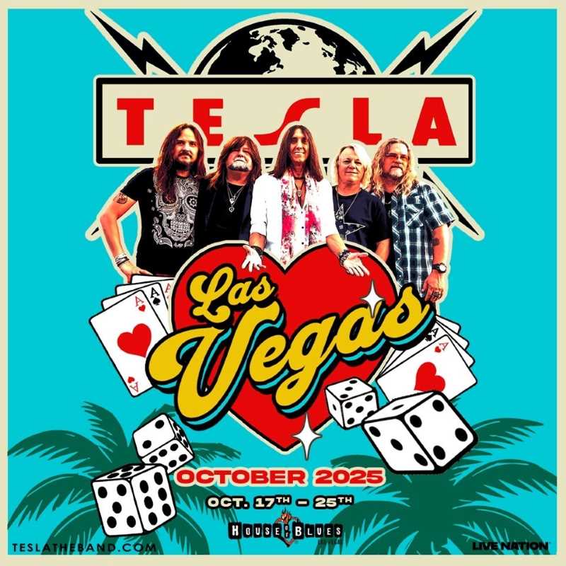 Tesla vuelven a su cita anual con el House of Blues de Las Vegas