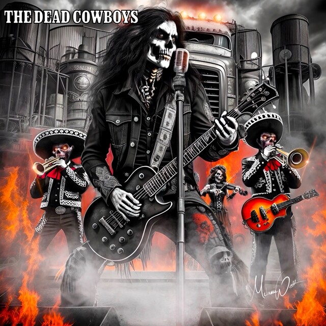 La unión del heavy metal/rock con el salvaje oeste llega a manos de The Dead Cowboys y su próximo debut