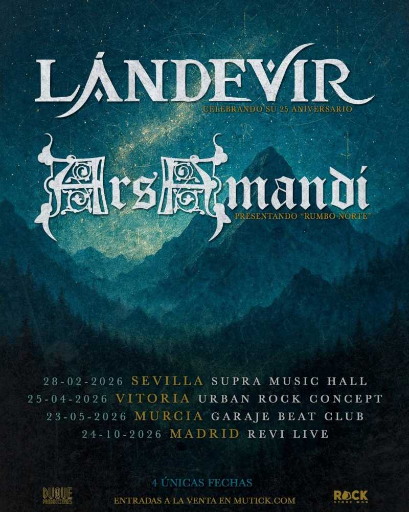 Primeras fechas de la gira conjunta de Ars Amandi con Lándevir