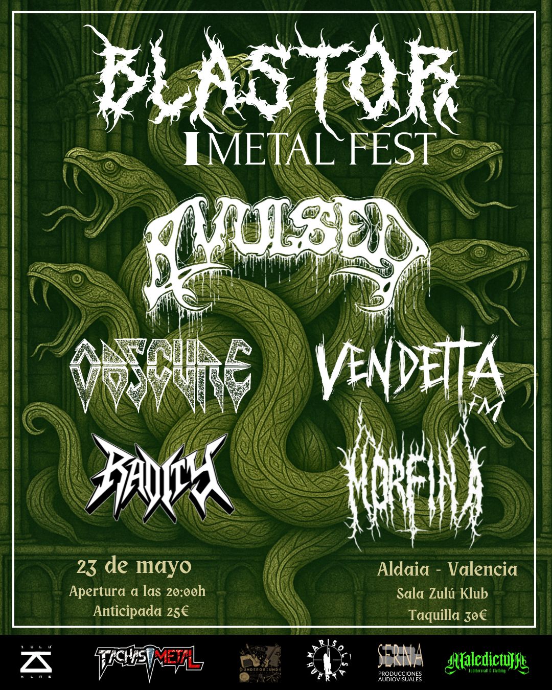 El Blastor Metal Fest inicia la venta anticipada tras agotar las entradas Early Bird