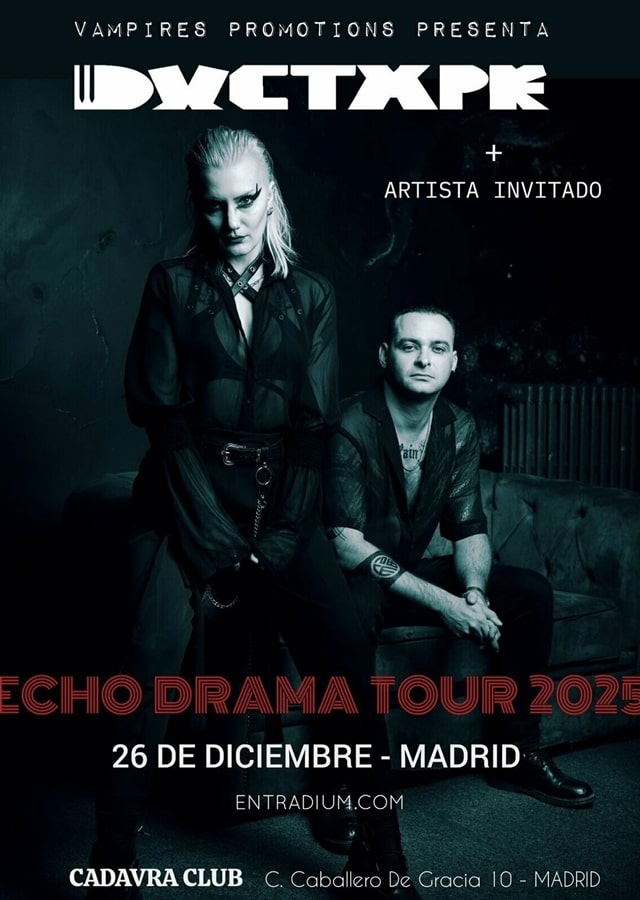 Ductape dará un concierto en Madrid dentro de su “Echo Drama Tour 2025”