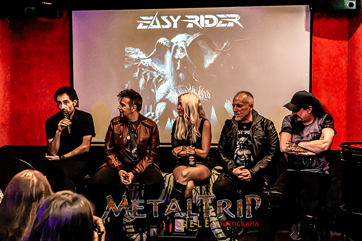 Acto oficial de presentación del nuevo disco de Easy Rider e impresión general
