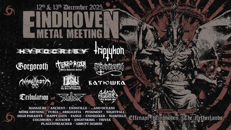 Horarios del Eindhoven Metal Meeting 2025