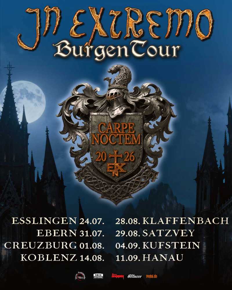 In Extremo presenta su Burgent Tour 2026