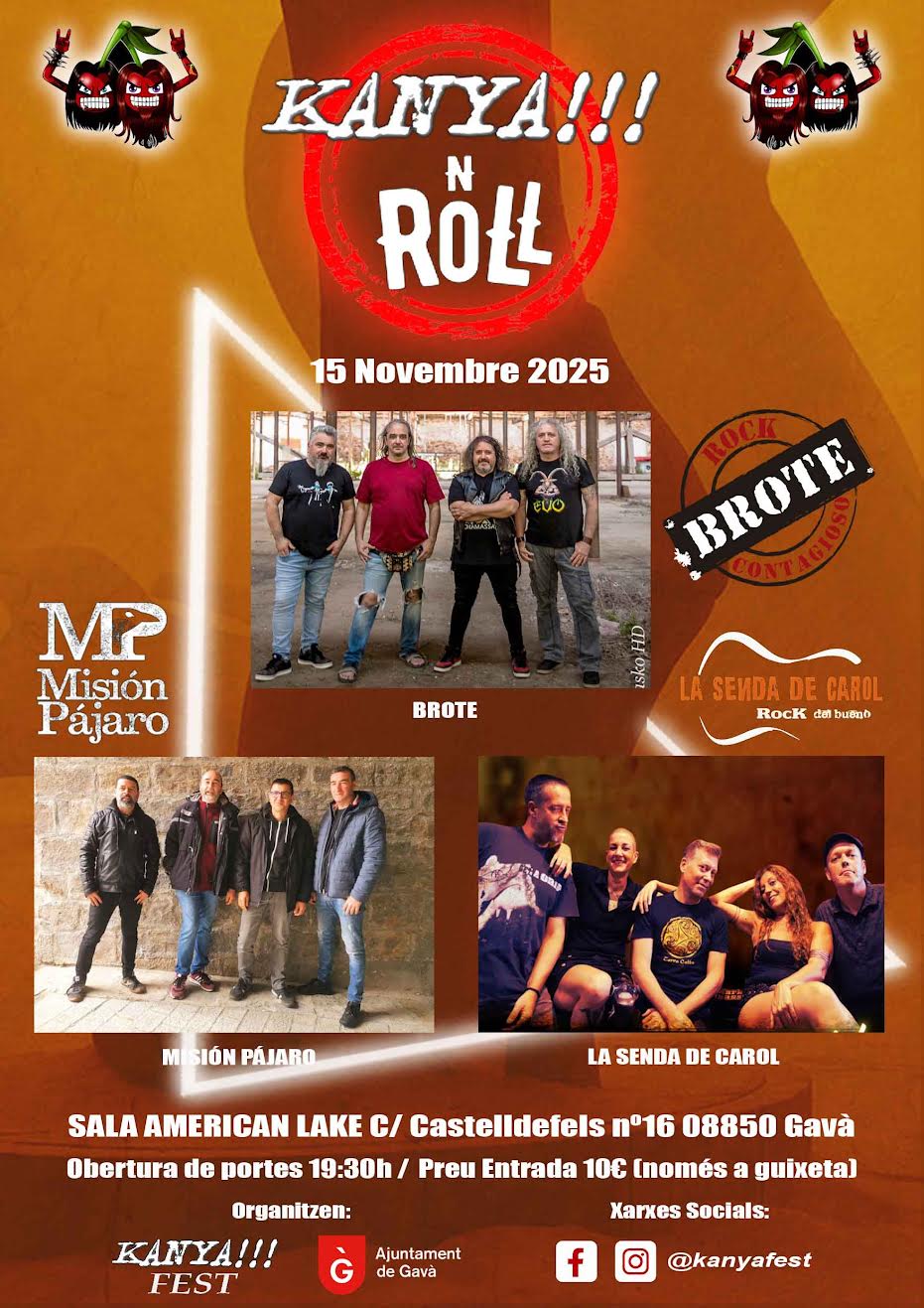 Kanya Fest el próximo 15 de noviembre de 2025 en el American Lake de Gavà (Barcelona)