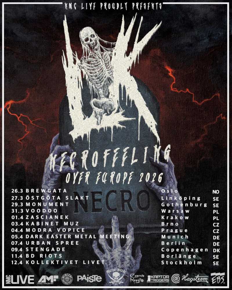 La banda de death metal Lik (SWE) anuncia que realizará una gira por Europa la próxima primavera