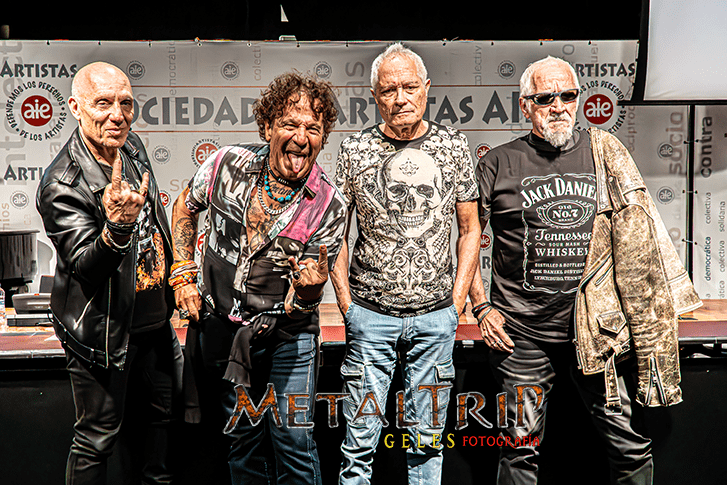 Rueda de Prensa Obús tras el anuncio del Concierto con la Formación Original en Vistalegre