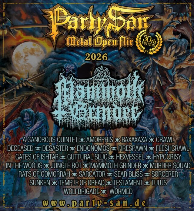 Gates Of Ishtar y Mammoth Grinder confirmados en el Party San Metal Open Air 2026