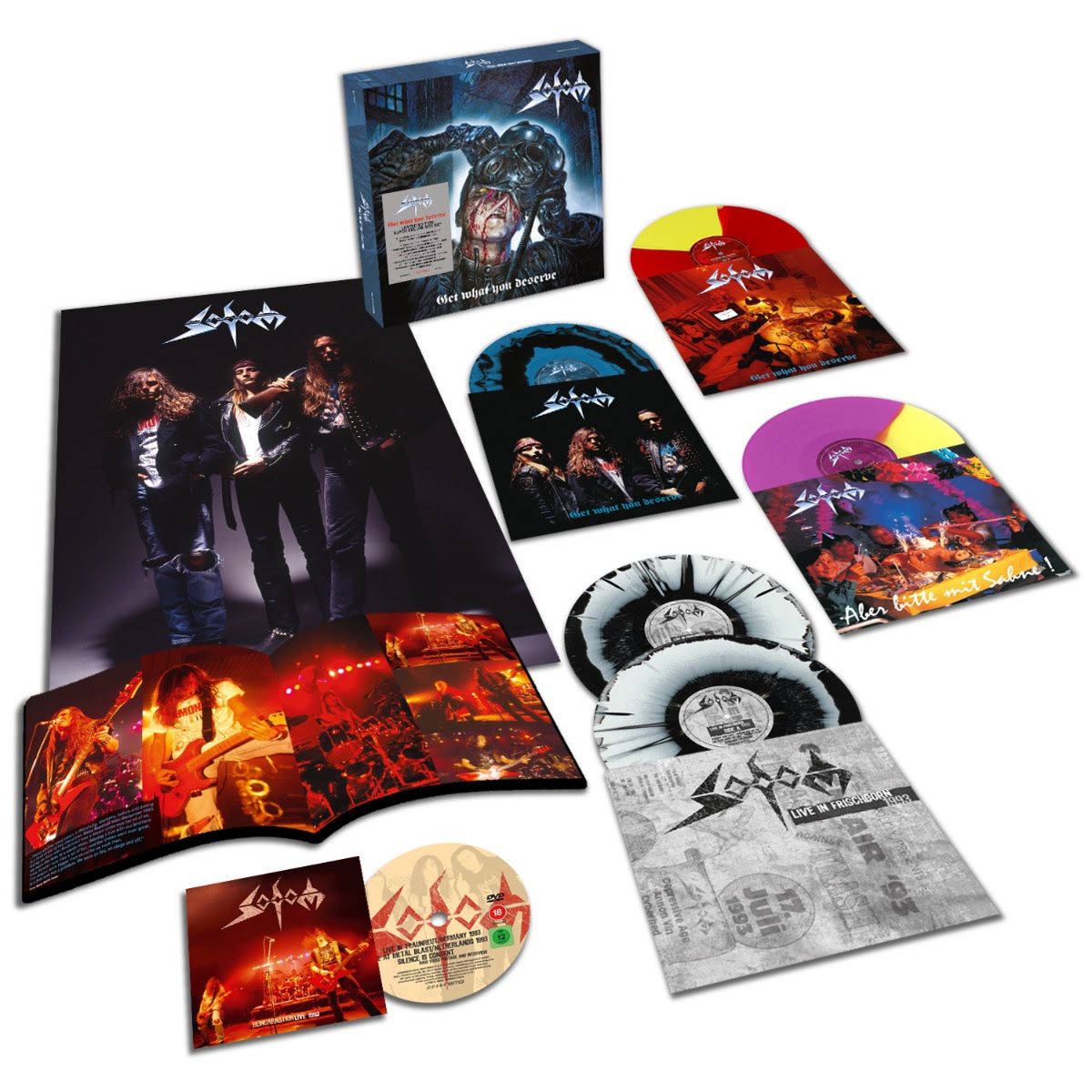 Sodom ha anunciado la reedición de lujo de «Get What You Deserve»