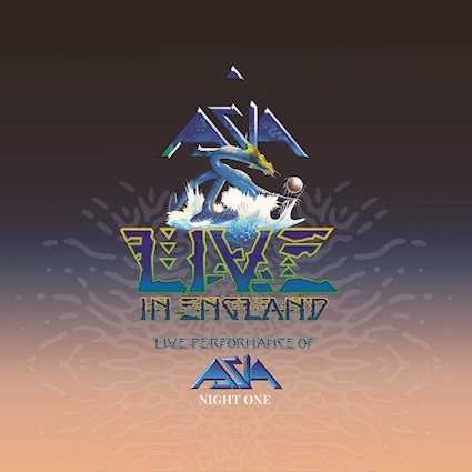 Anuncio de la edición del directo de Asia llamado “Asia – Live In England”