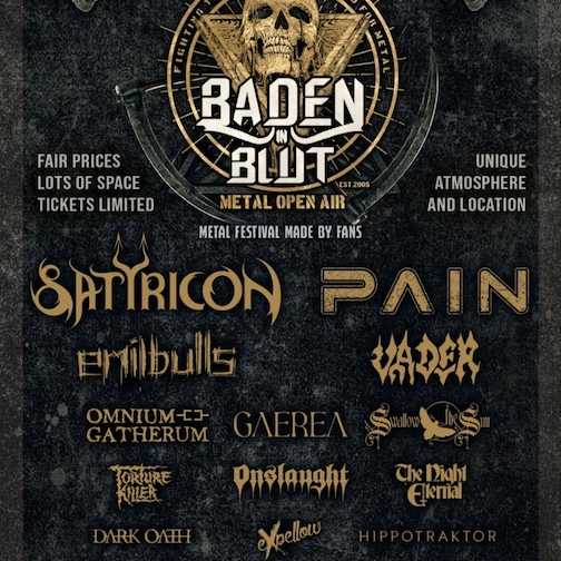 Información del Baden in Blut Metal Open Air 2026 de Alemanía