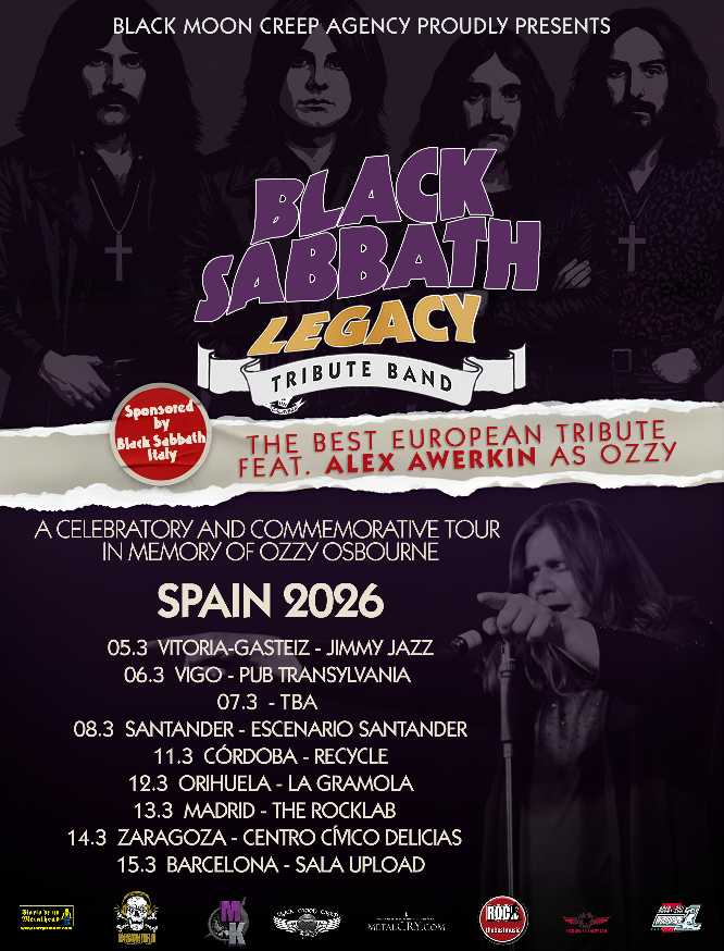 Fechas españolas de Black Sabbath Legacy