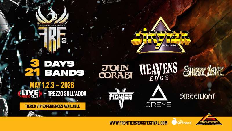 Stryper y John Corabi entre las nuevas confirmaciones del Frontiers Rock Festival 2026