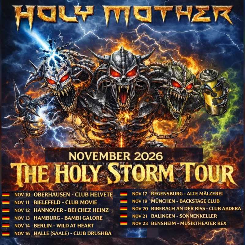 Holy Mother anuncian gira como headliners en Alemania