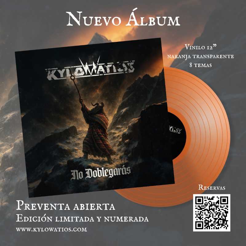 Kylowatios presenta su nuevo álbum «No Doblegarás»