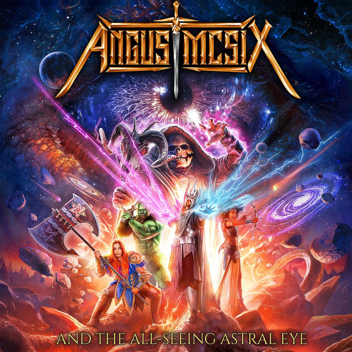 Los power metaleros ANGUS Mcsix nos presentan su nuevo single «I Am Adam McSix»