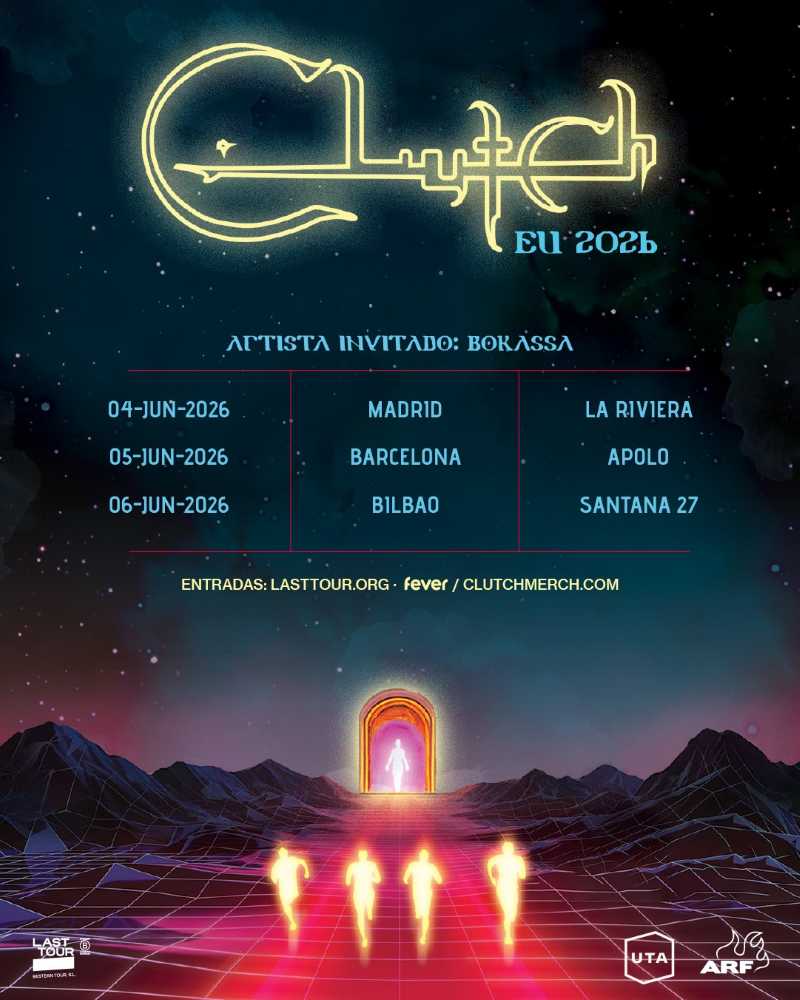 Tres conciertos de Clutch en España para junio de 2026