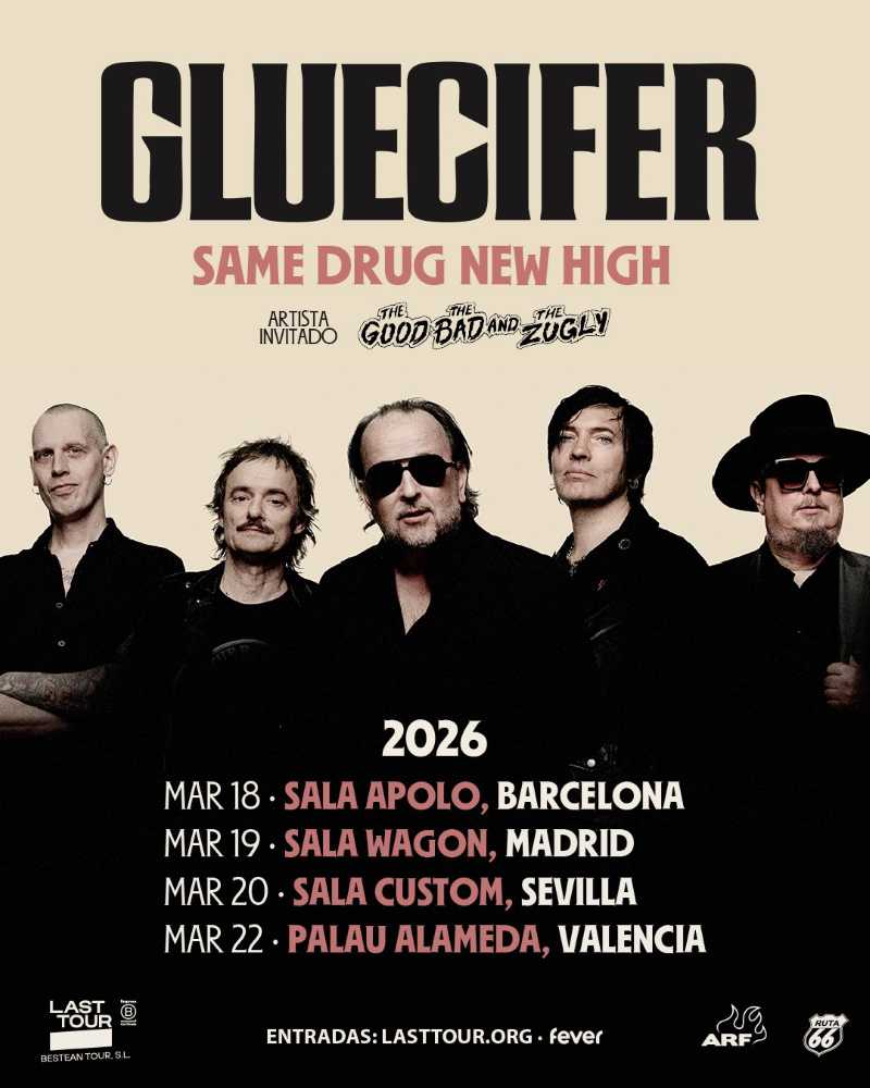 Fechas españolas de la gira de Gluecifer