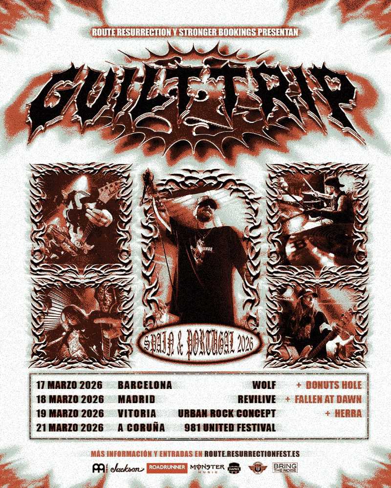 Fechas de la gira española de Guilt Trip