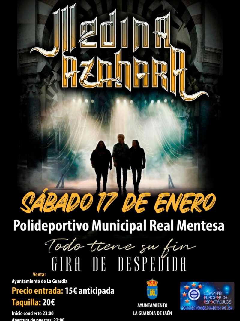 Primer concierto Medina Azahara en 2026 en La Guardia de Jaén