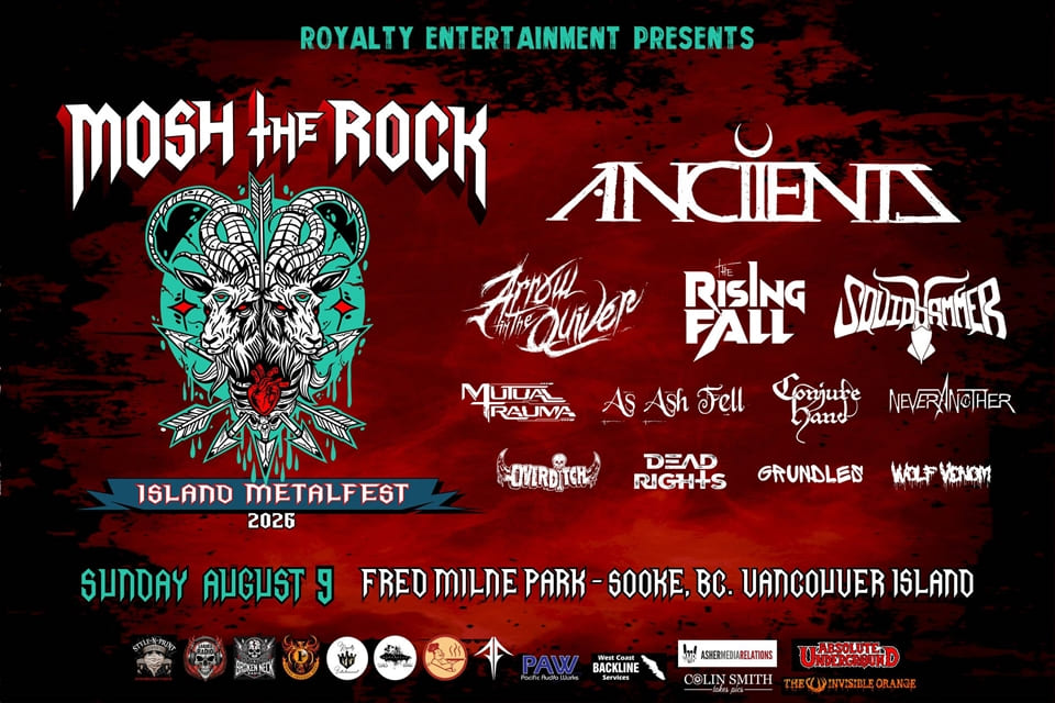 El Mosh the Rock Island Metalfest anuncia su alineación para 2026 con Anciients, Arrow in the Quiver y muchos más