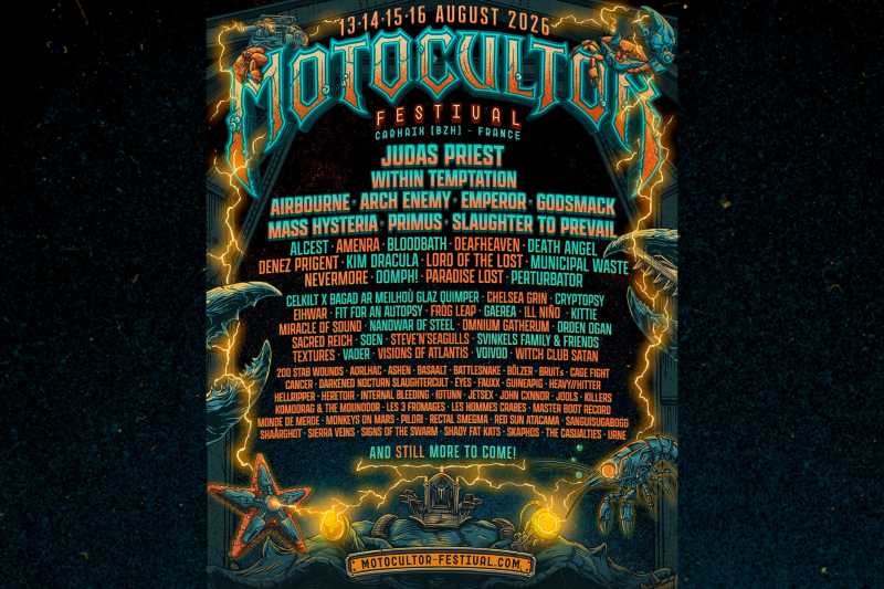 Primera distribución de bandas por días en el Motocultor Festival 2026