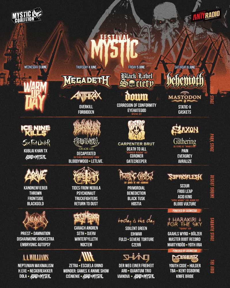 El Mystic Festival 2026 uno de los festivales referencia en Polonia