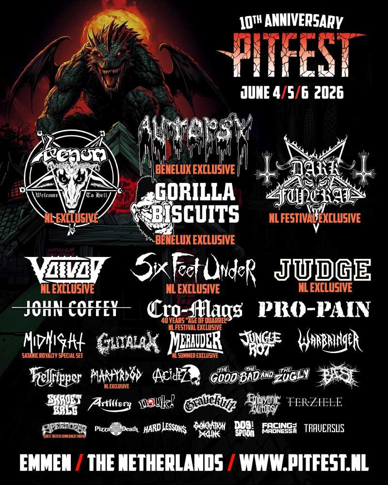 Conocemos el Pitfest 2026 de Emmen en los Países Bajos