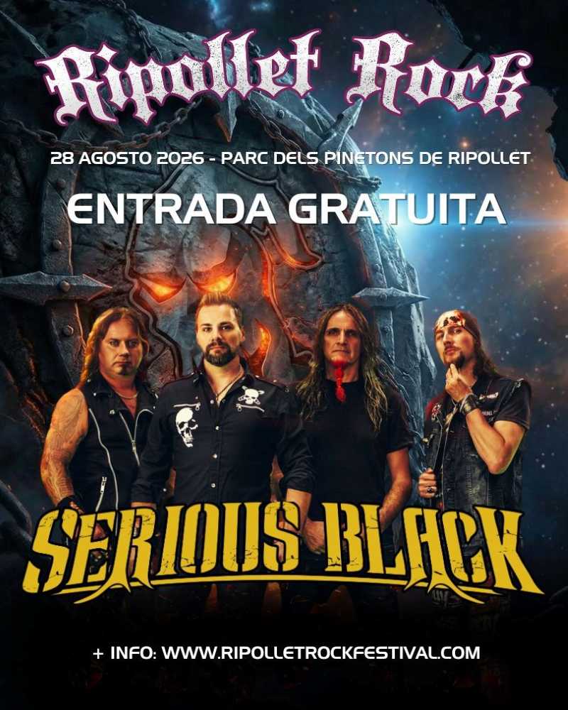 Serious Black, primera confirmación del Ripollet Rock Festival 2026