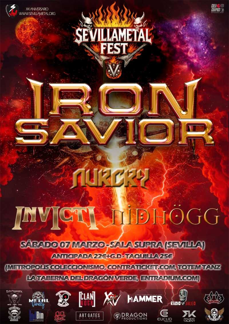 Nueva edición del Sevilla Metal Fest 2026 el sábado 7 de marzo