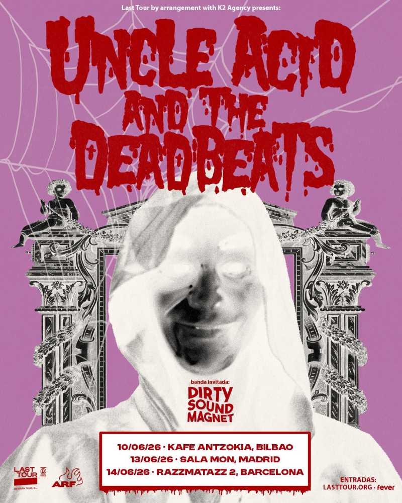 Fechas de la gira española de Uncle Acid & The Deadbeats