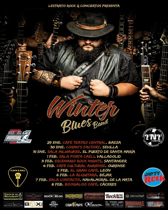 Winter Blues Band visitará la península por primera vez con su exquisito blues rock