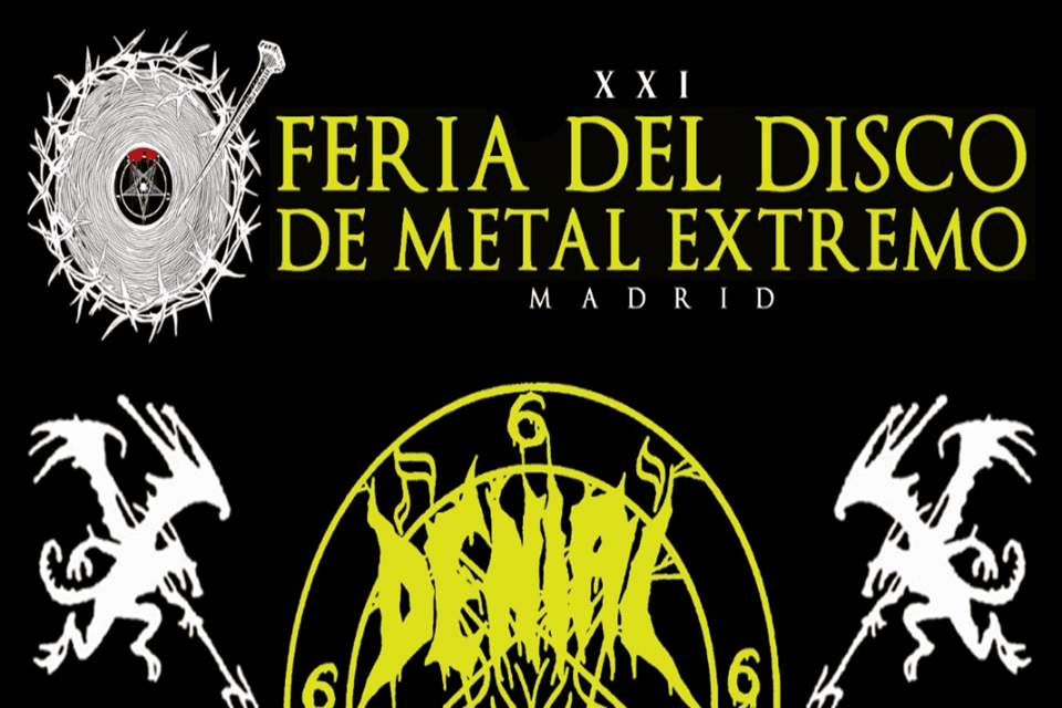Detalles de la XXI edición de la Feria del Disco de Metal Extremo en Madrid