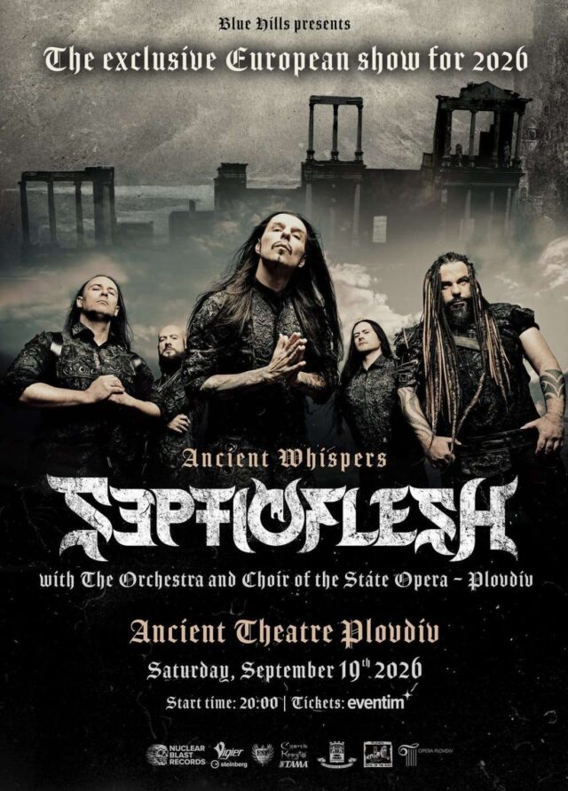 Septicflesh anuncia una exclusiva actuación sinfónica en el Teatro Romano de Plovdiv, Bulgaria