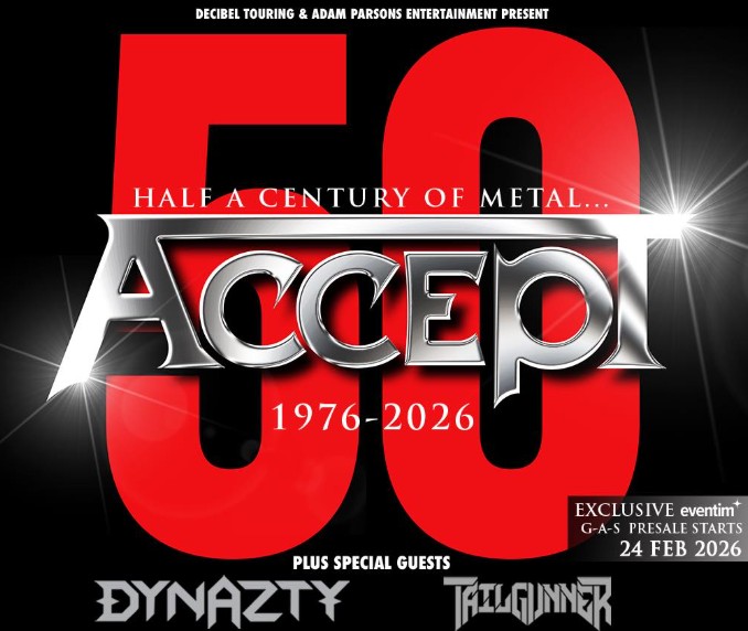 Accept celebrara su 50 Aniversario de la banda con una gira de “Half A Century Of Metal…” por Europa