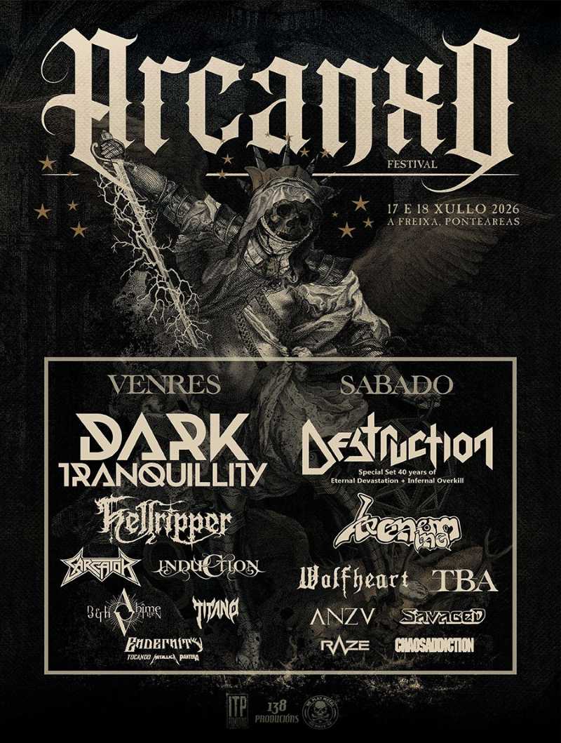 El Arcanxo Festival 2026 confirma la mayoría de su cartel