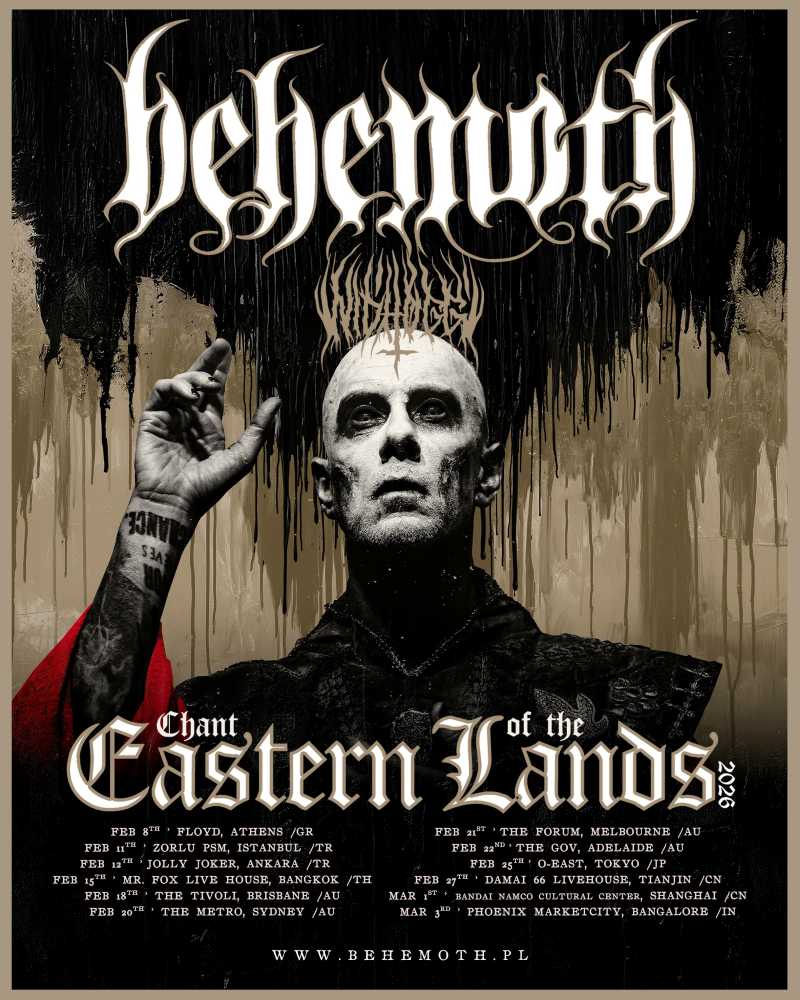 Empieza el “Chant Of The Eastern Lands 2026” de Behemoth