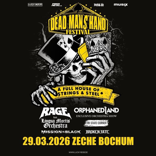 Orphaned Land actuará en el Dead Mans Hand Festival de Alemania