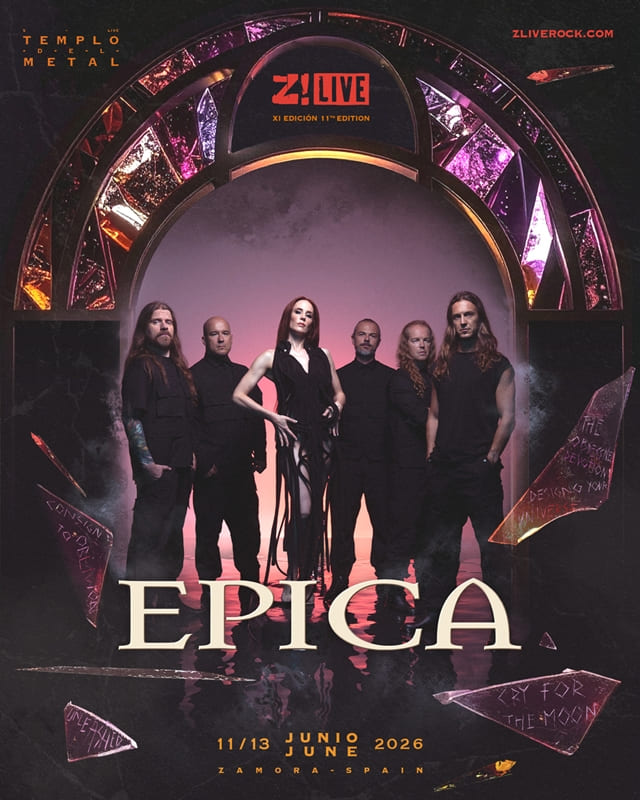 ¡Epica se presentará en el Z! Live 2026 con un show exclusivo!