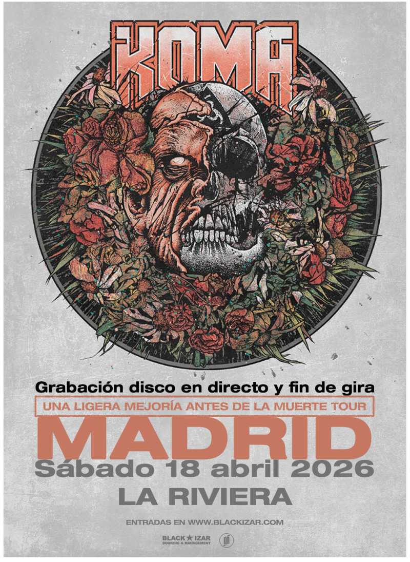 Koma anuncia concierto en Madrid para grabar su disco en directo