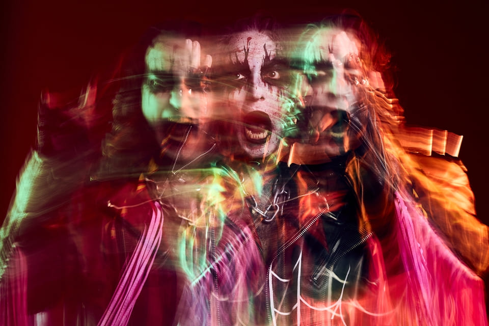 Segundo disco del extravagante grupo Necrosexual bajo el título «Road To Rubble»