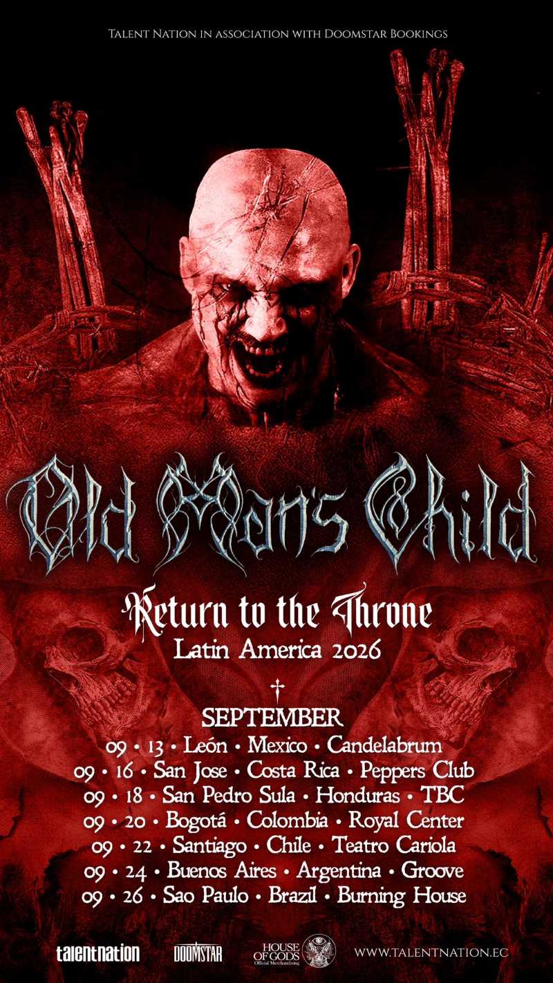 Los noruegos Old Man’s Child presentan su gira latinoamericana