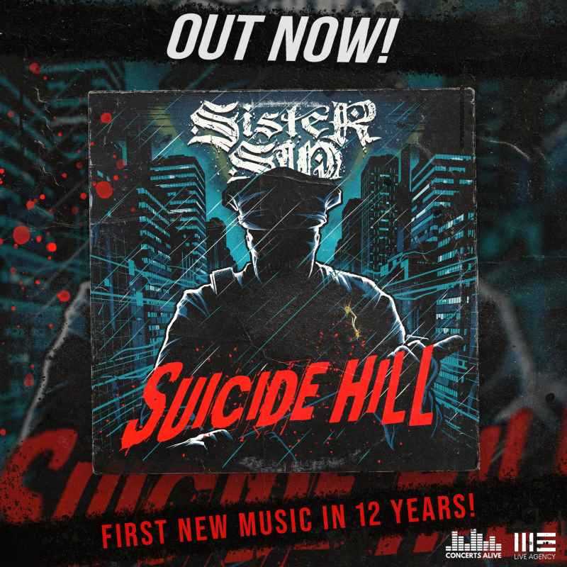 Sister Sin nos presentan su nuevo single «Suicide Hill»