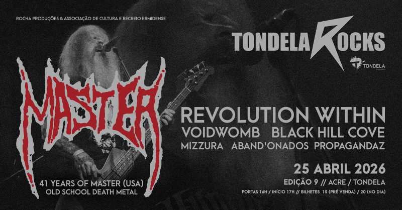 Master encabeza el Tondela Rocks de Portugal