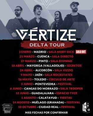 V É R T I Z E presentan su directo en «Los Conciertos de Radio 3» y fechas de su gira