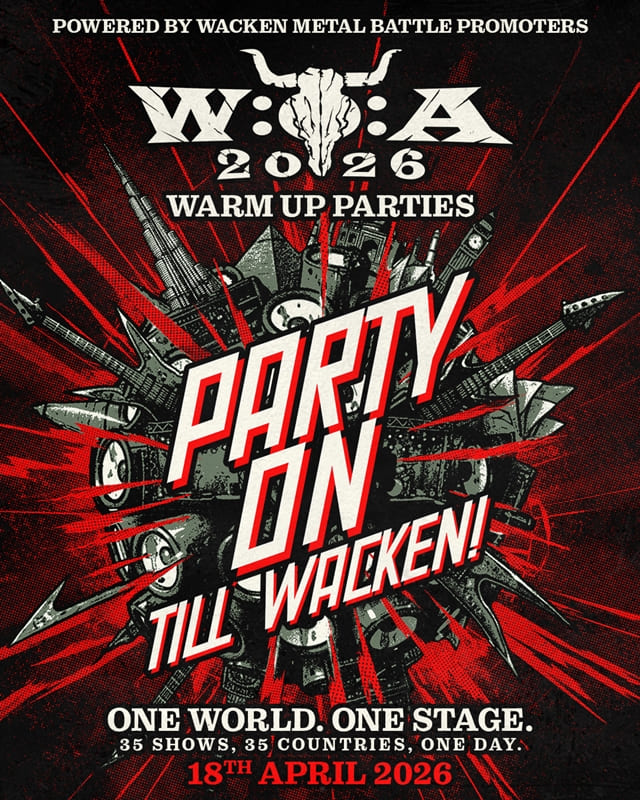 ¡El Wacken Open Air celebra la fiesta del calentamiento global con 35 shows simultáneos en diferentes países!