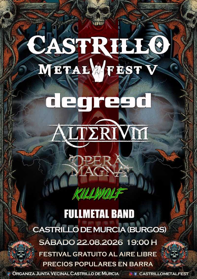 Nueva edición del Castrillo Metal Fest