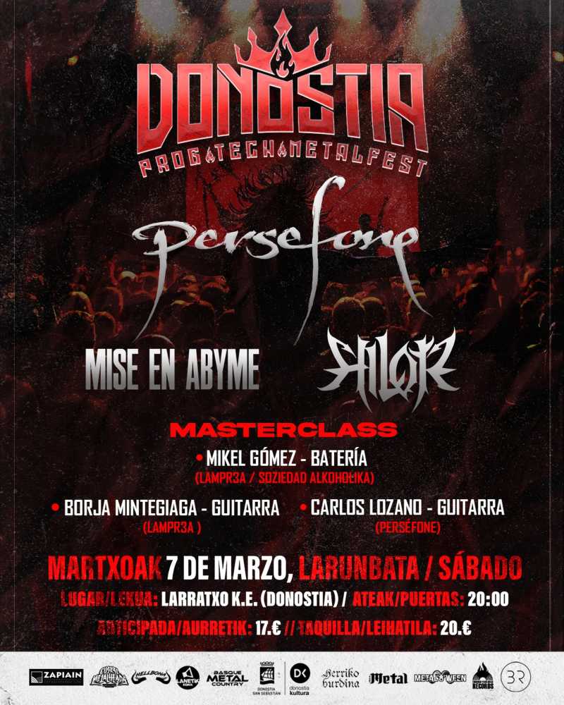 Este sábado 7 de marzo el Donostia Prog-Tech Fest en San Sebastián