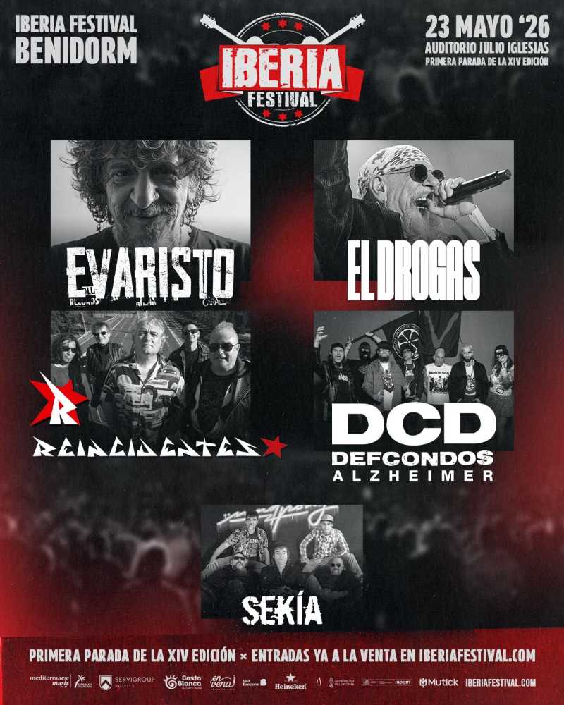Publicados los horarios del Iberia Festival de Benidorm 2026